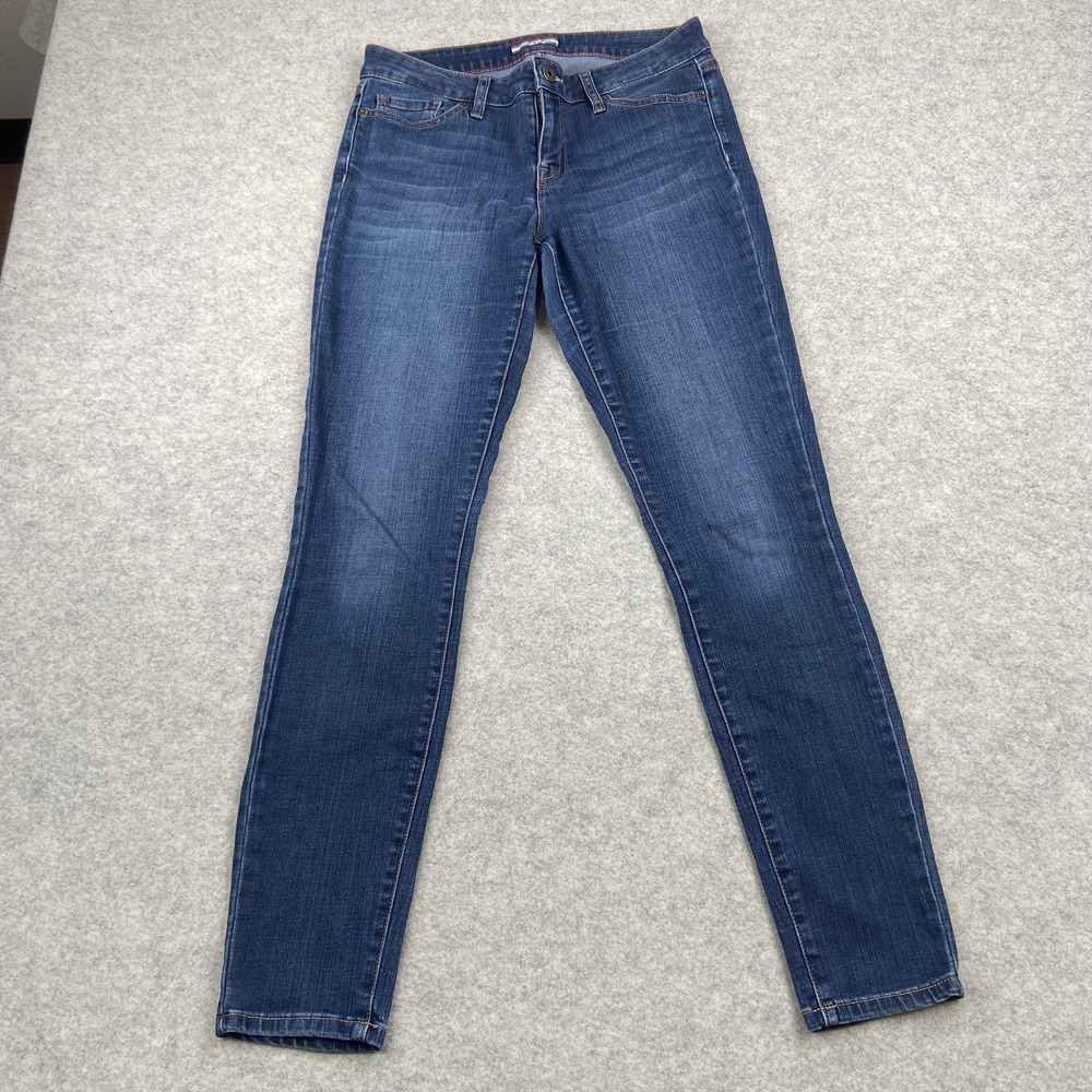 Tommy Hilfiger Skinny Jeans Womens 4R (31x30) Blue Mid Rise Stretch Denim